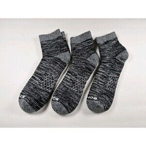 Bombas Hex Tec Hike Hiking Quarter Socks Lot Of 3 Pairs Size XL